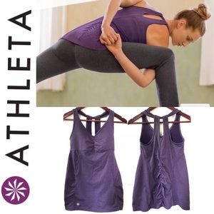 Athleta Tree of Life racerback tunic tank top